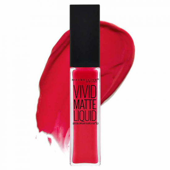 Maybelline Vivid Matte Liquid Lipstick 35 Rebel Red